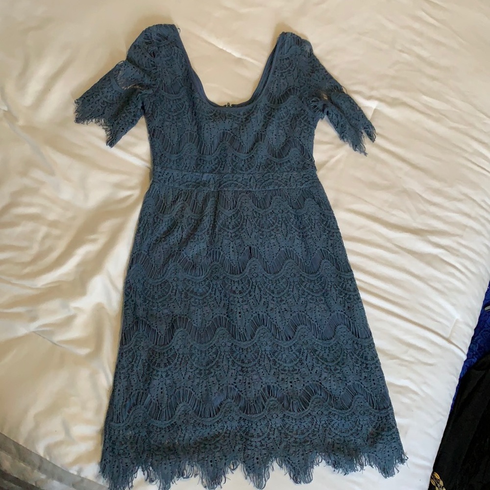Navy blue casual Urban outfitters dress
